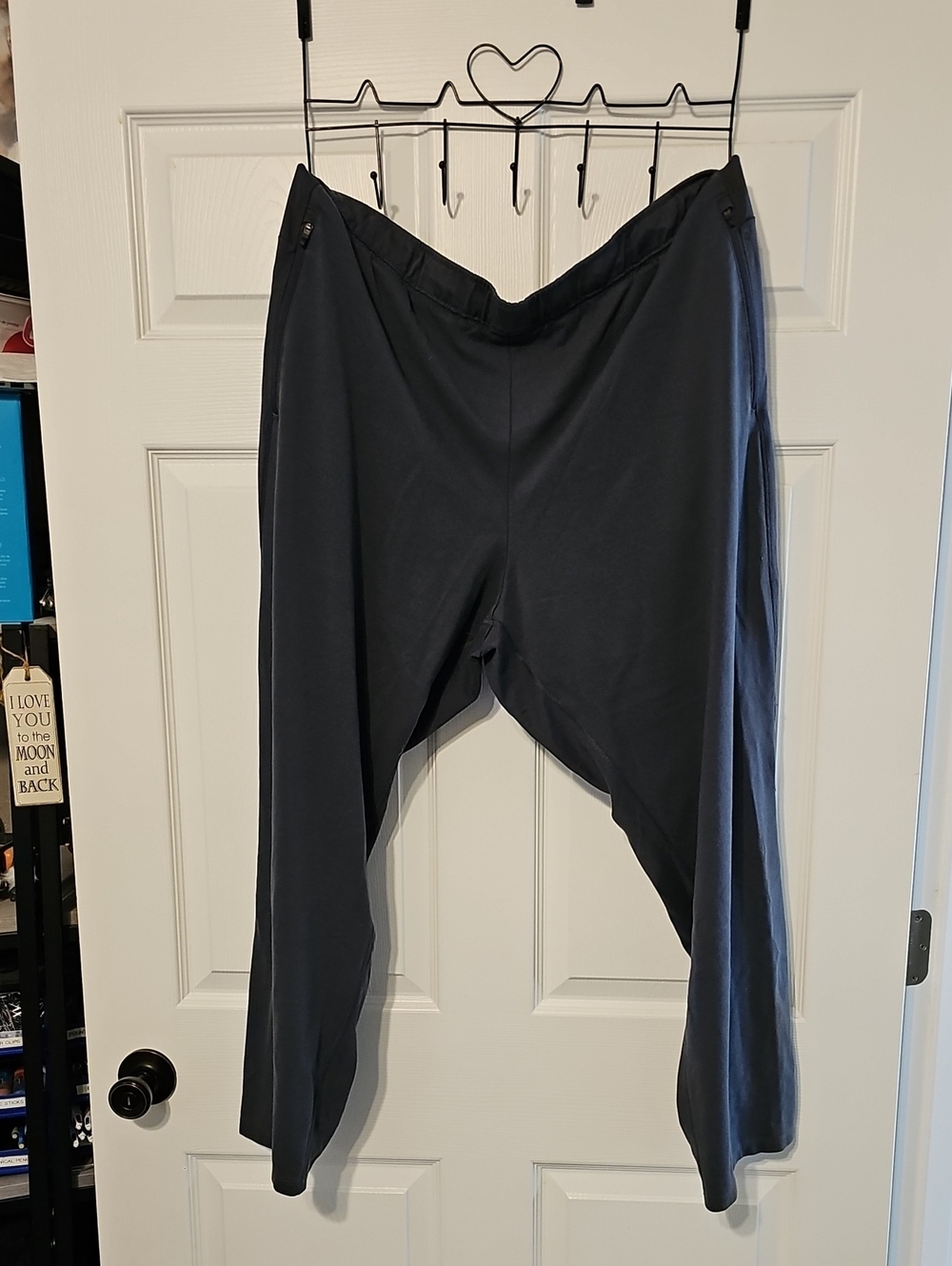 Russell Slate Gray Drawstring Waist Athletic Pants